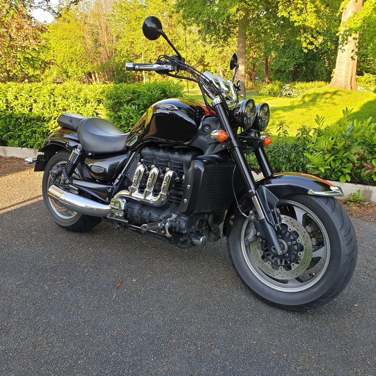 Rocket III Roadster Dave Platt 3 into 1 Short Outlaw