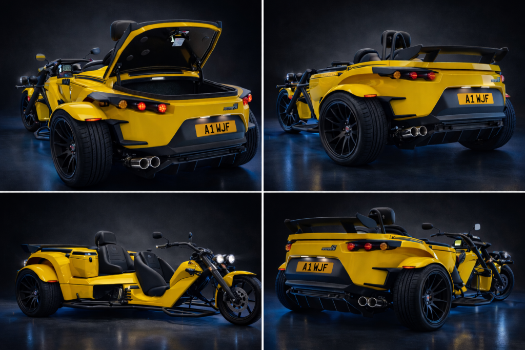 Trike - Rewaco PUR3 GT Tubo - Solar Yellow