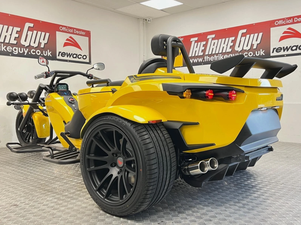 Rewaco PUR3 GT Turbo Blackline 35th Anniversary Edition Trike - left rear